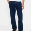 Jeans a gamba dritta dal taglio morbido