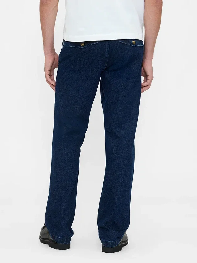 Jeans a gamba dritta dal taglio morbido