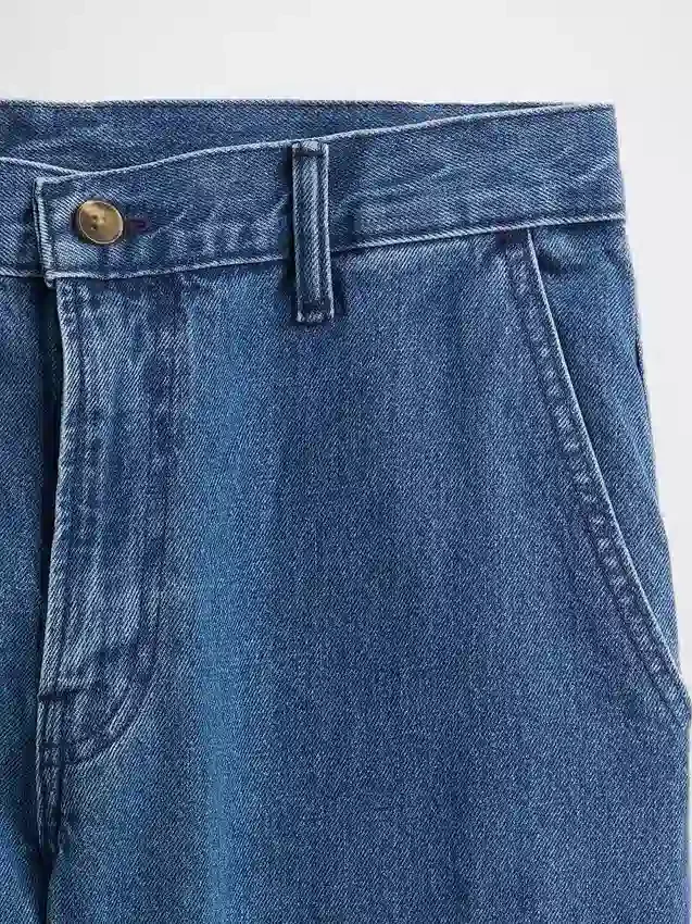 Jeans a gamba dritta dal taglio morbido