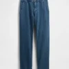 Jeans a gamba dritta dal taglio morbido