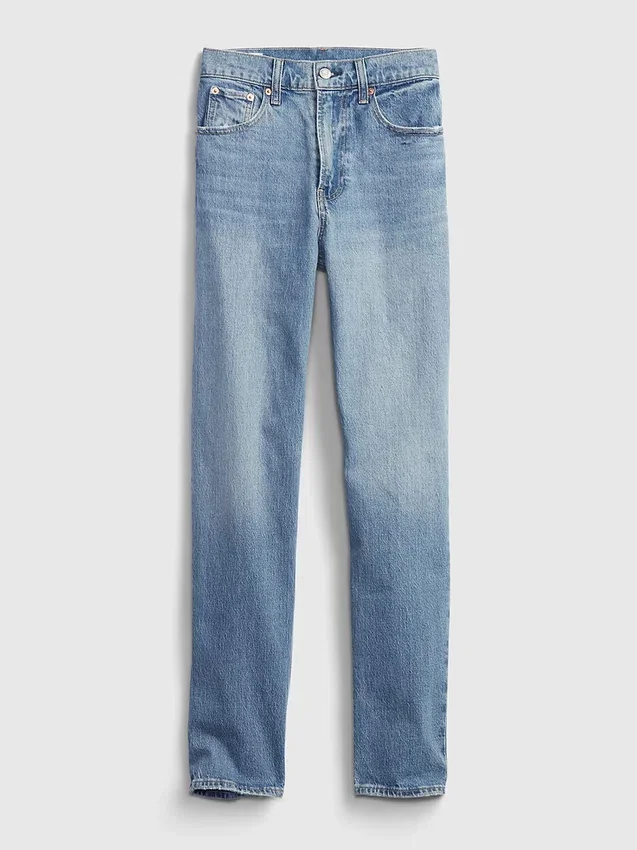 Jeans a gamba dritta Sky High