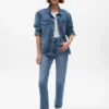 Jeans a gamba dritta Sky High