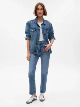Jeans a gamba dritta Sky High