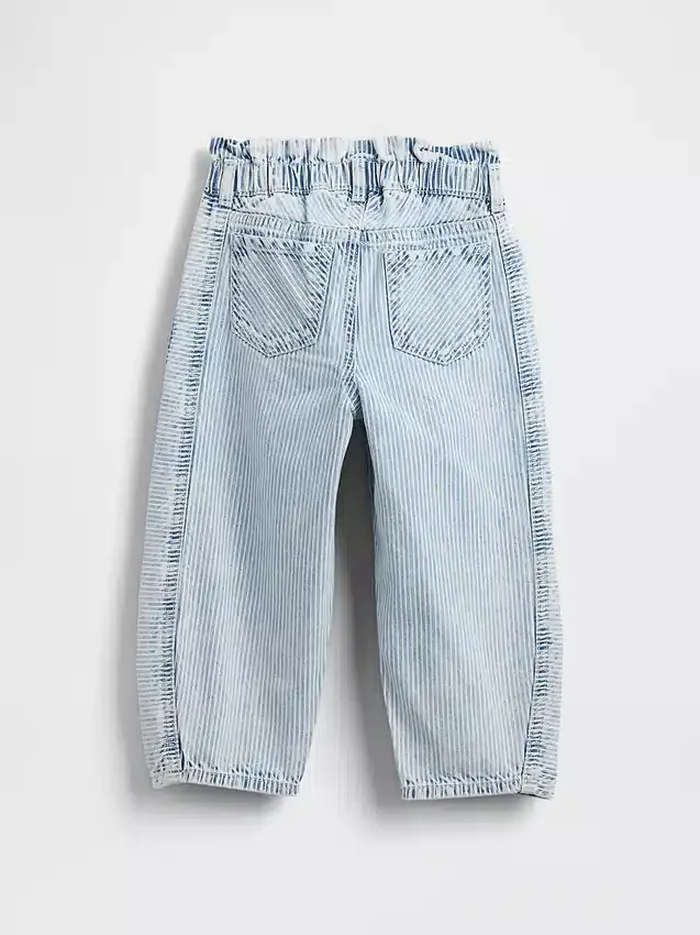 Jeans a strisce in denim per neonato & bebè modello Horseshoe