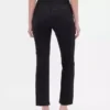 Jeans a vita alta con gamba svasata