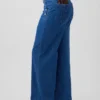 Jeans a vita alta con pinces e gamba larga GAP × Hfr di Atelier Ndigo