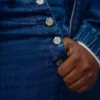 Jeans a vita alta con pinces e gamba larga GAP × Hfr di Atelier Ndigo