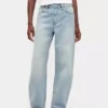 Jeans a vita alta dal taglio a botte