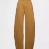 Jeans a vita alta dal taglio a botte