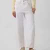 Jeans a vita alta e gamba larga