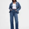 Jeans a vita alta e gamba larga per taglie curvy
