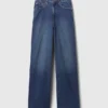 Jeans a vita alta e gamba larga per taglie curvy