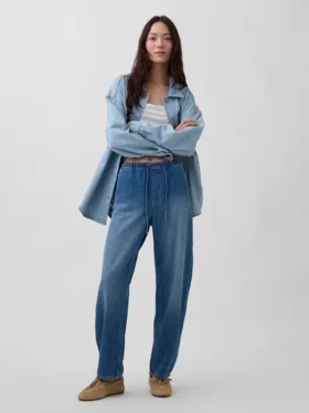 Jeans a vita alta Easy Barrel