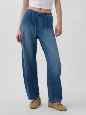 Jeans a vita alta Easy Barrel