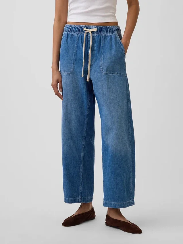 Jeans a vita alta Easy Barrel
