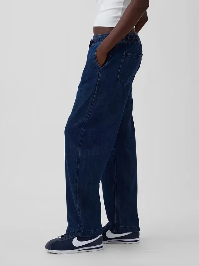 Jeans a vita alta Easy Barrel