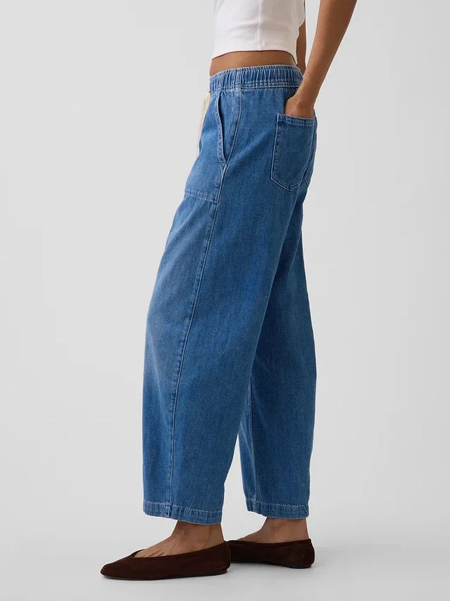 Jeans a vita alta Easy Barrel
