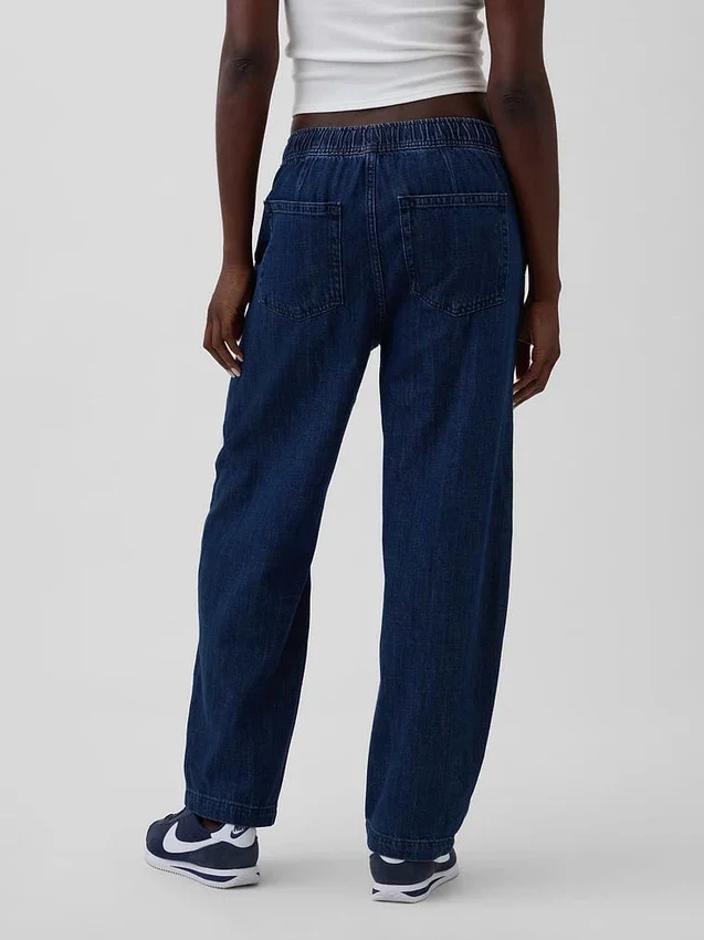 Jeans a vita alta Easy Barrel