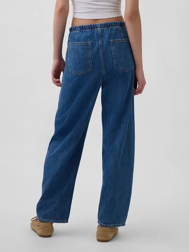 Jeans a vita alta Easy Barrel