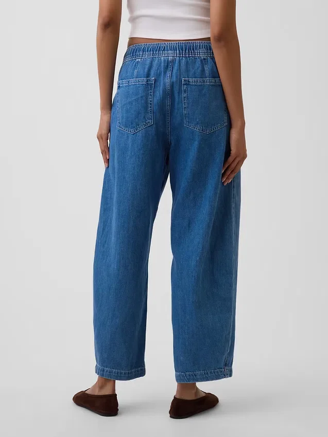 Jeans a vita alta Easy Barrel