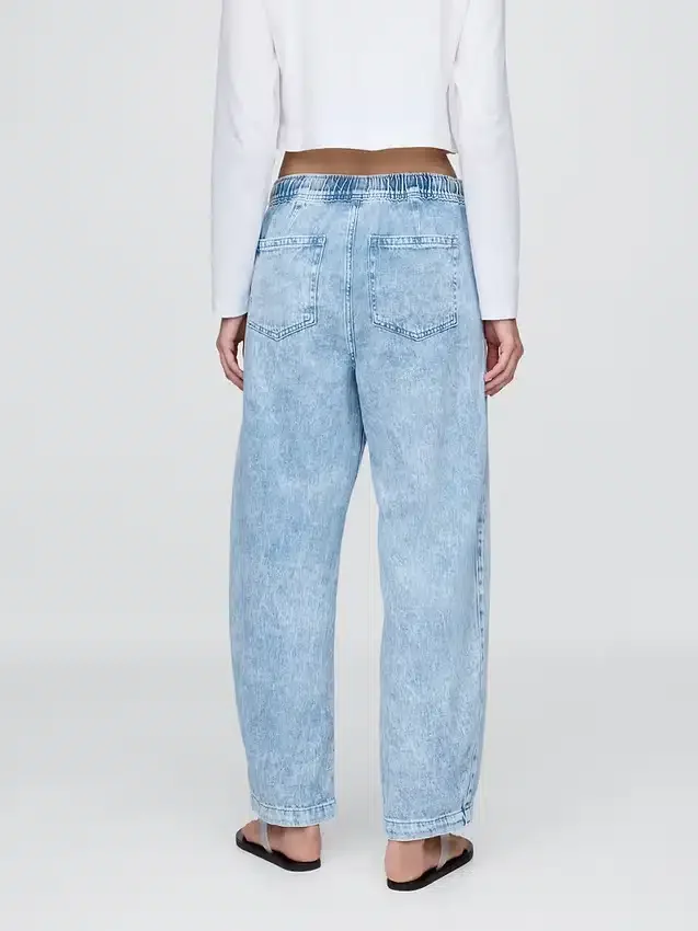 Jeans a vita alta Easy Barrel