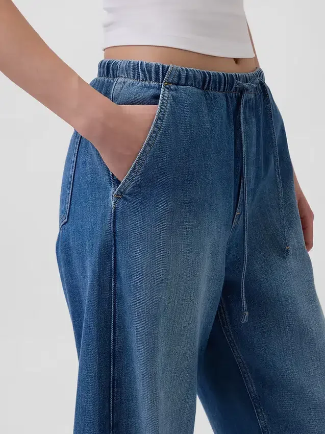 Jeans a vita alta Easy Barrel