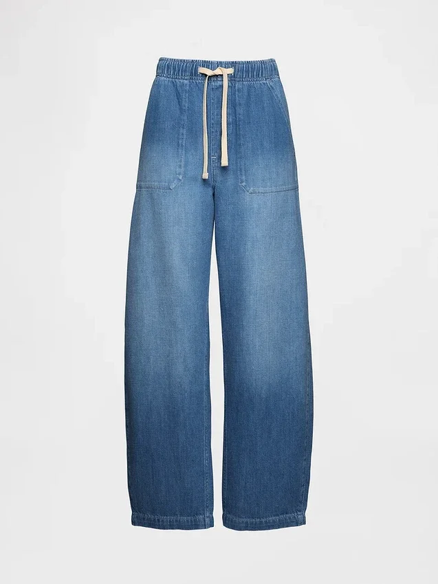 Jeans a vita alta Easy Barrel