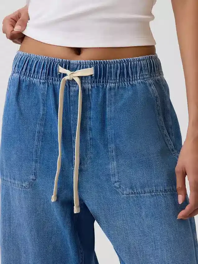 Jeans a vita alta Easy Barrel