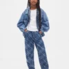 Jeans a vita alta Easy Barrel per bambini