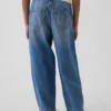 Jeans a vita alta Easy Barrel per bambini