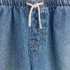 Jeans a vita alta Easy Barrel per bambini