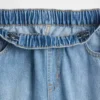 Jeans a vita alta Easy Barrel per bambini
