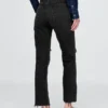 Jeans a vita alta, modello Cheeky, dal taglio dritto