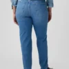 Jeans a vita alta, modello Cheeky, dal taglio dritto