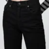 Jeans a vita alta, modello Cheeky, dal taglio dritto