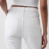 Jeans a vita alta svasati in stile anni '70