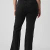 Jeans a vita alta svasati in stile anni '70