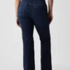 Jeans a vita alta svasati in stile anni '70
