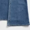 Jeans a vita alta svasati in stile anni '70