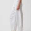 Jeans a vita alta ultrasoft con cintura e taglio a ferro di cavallo