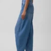 Jeans a vita alta ultrasoft con cintura e taglio a ferro di cavallo