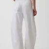 Jeans a vita alta ultrasoft con cintura e taglio a ferro di cavallo