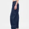 Jeans a vita alta ultrasoft con taglio a ferro di cavallo incrociato