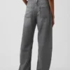 Jeans a vita alta ultrasoft dal taglio a botte