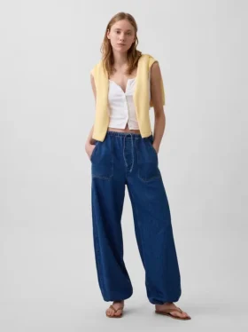 Jeans a vita alta Ultrasoft Easy Barrel