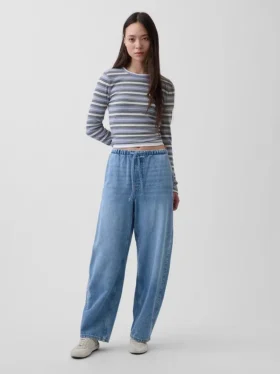 Jeans a vita alta Ultrasoft Easy Barrel