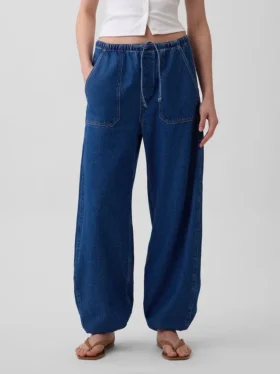 Jeans a vita alta Ultrasoft Easy Barrel