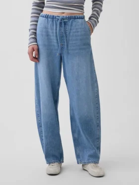 Jeans a vita alta Ultrasoft Easy Barrel