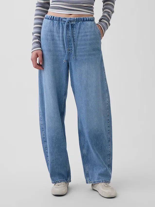 Jeans a vita alta Ultrasoft Easy Barrel