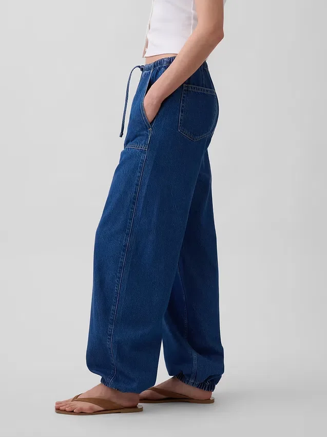 Jeans a vita alta Ultrasoft Easy Barrel